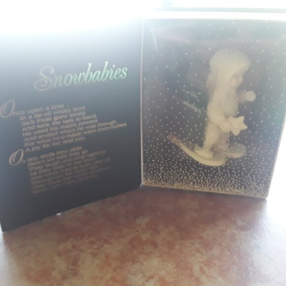 Department 56 Snowbaby  "A Special Delivery"  in Box - Picture 5 of 6